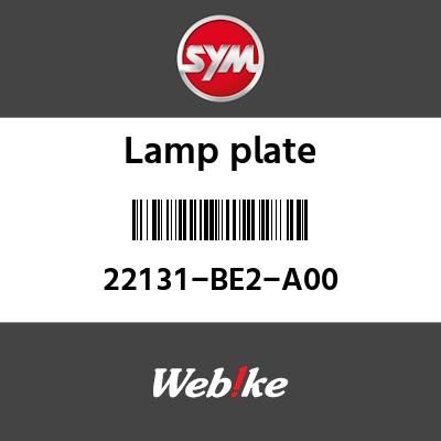 SYM OEM Lampplaat (RAMP PLATE) GEBRUIKT 22131-BE2-A00