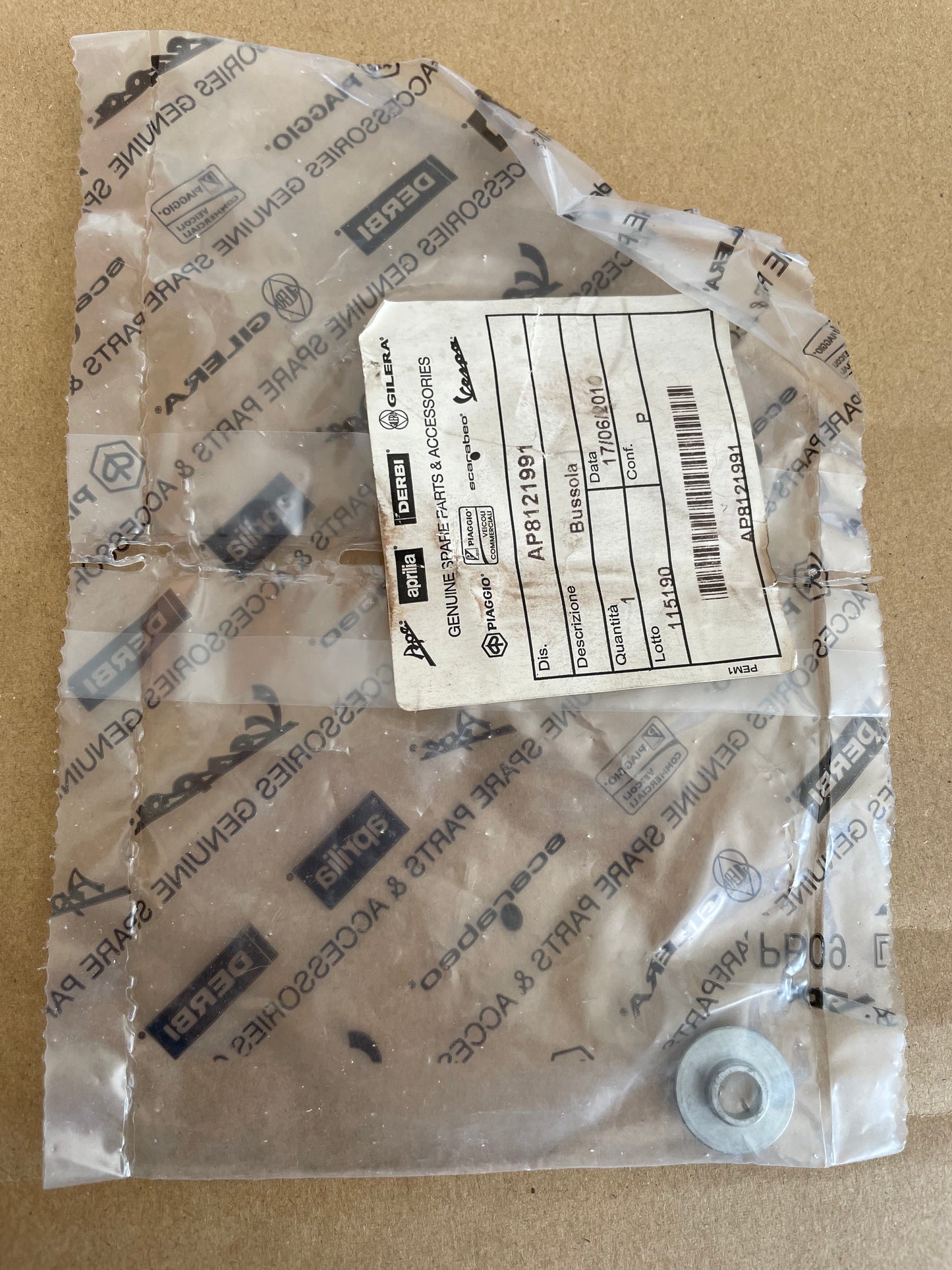 APRILIA OEM Bus Voetsteun Derbi Moto Guzzi Vespa Gilera Piaggio AP8121991