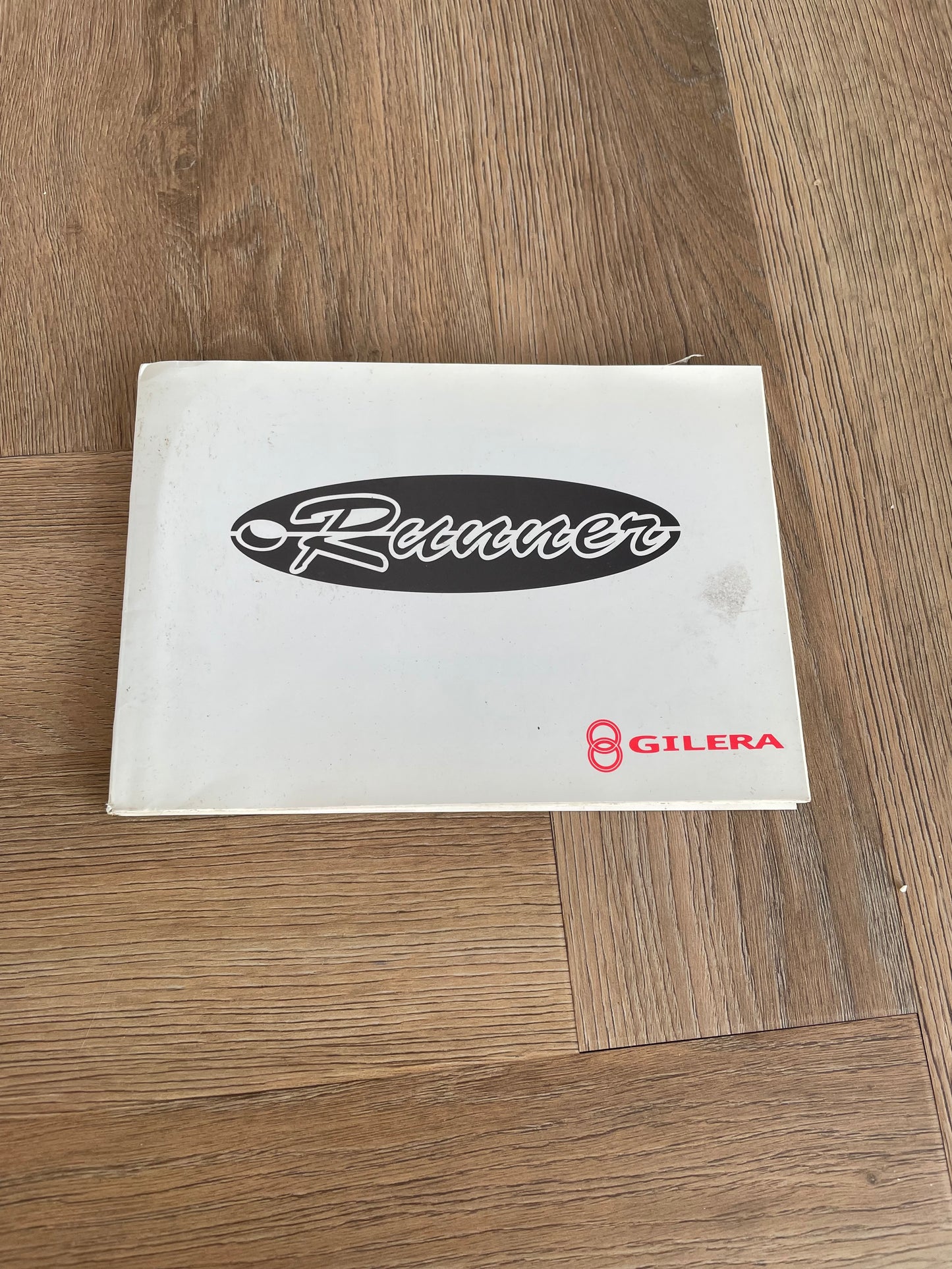 INSTRUCTIEBOEKJE OEM GILERA RUNNER