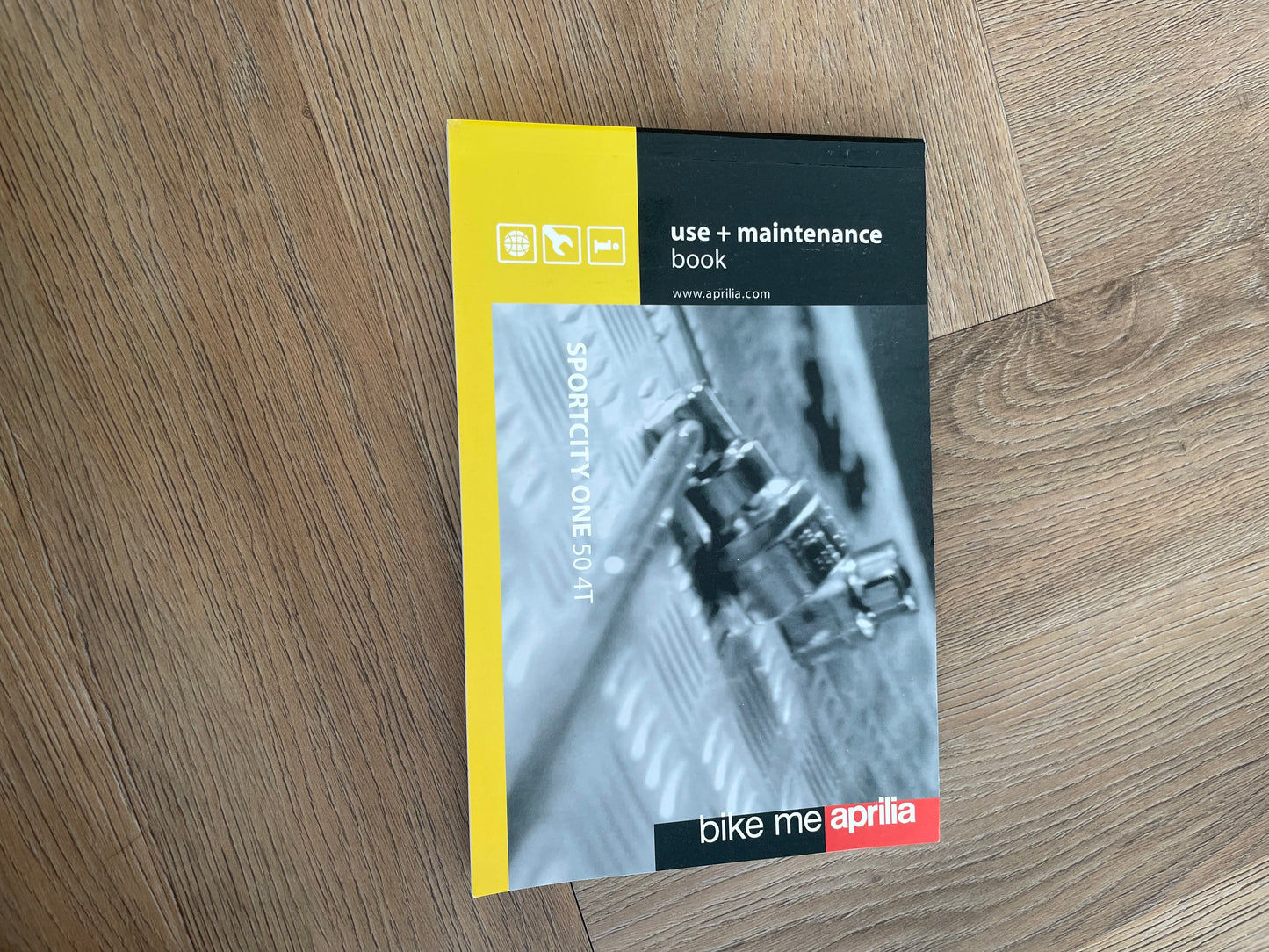 INSTRUCTIEBOEKJE OEM APRILIA SPORTCITY 50 4T