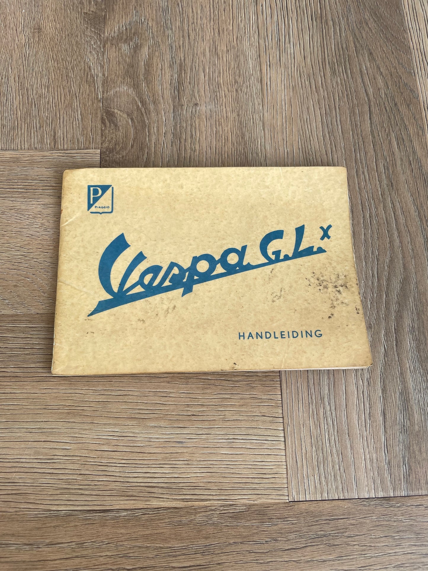 INSTRUCTIEBOEKJE OEM PIAGGIO VESPA GL X NL