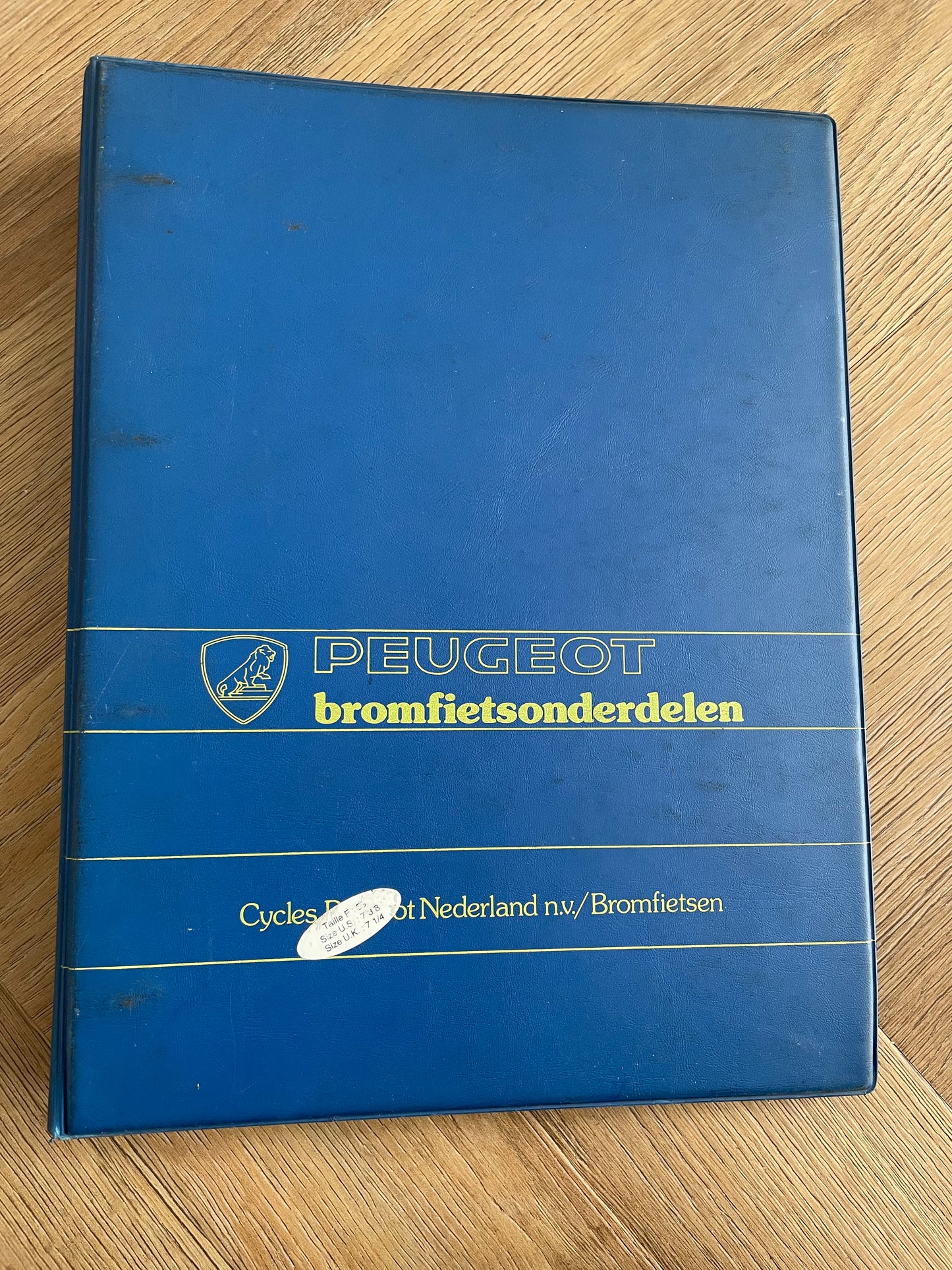 ONDERDELEN CATALOGUS PEUGEOT GL10 102 103 104 SX5