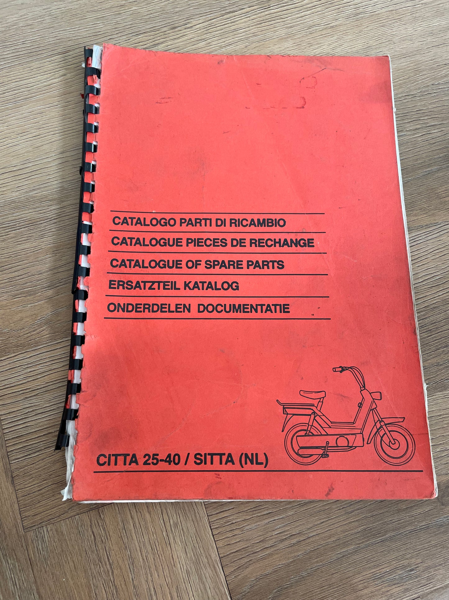 ONDERDELEN CATALOGUS PIAGGIO GILERA CITTA