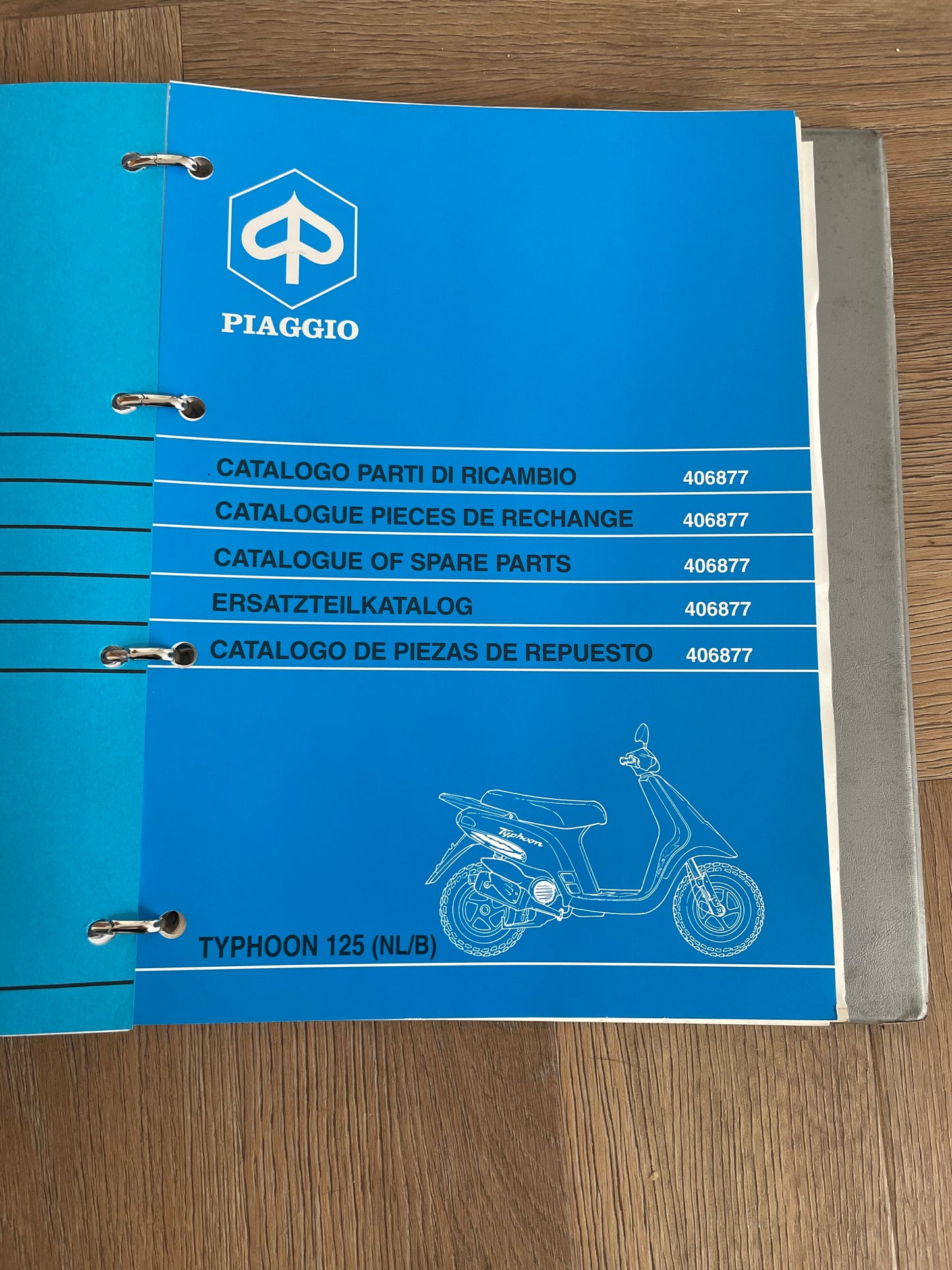 ONDERDELEN CATALOGUS PIAGGIO TYPHOON 125