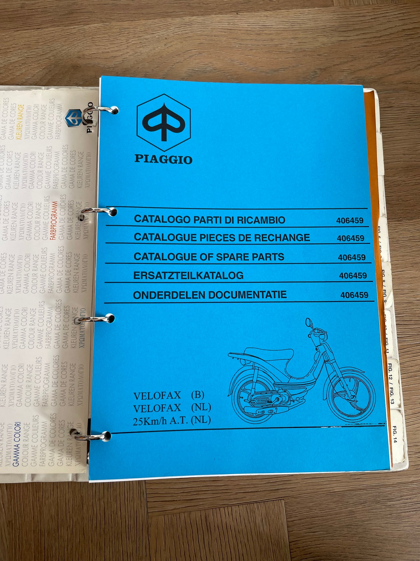 ONDERDELEN CATALOGUS PIAGGIO VELOFAX