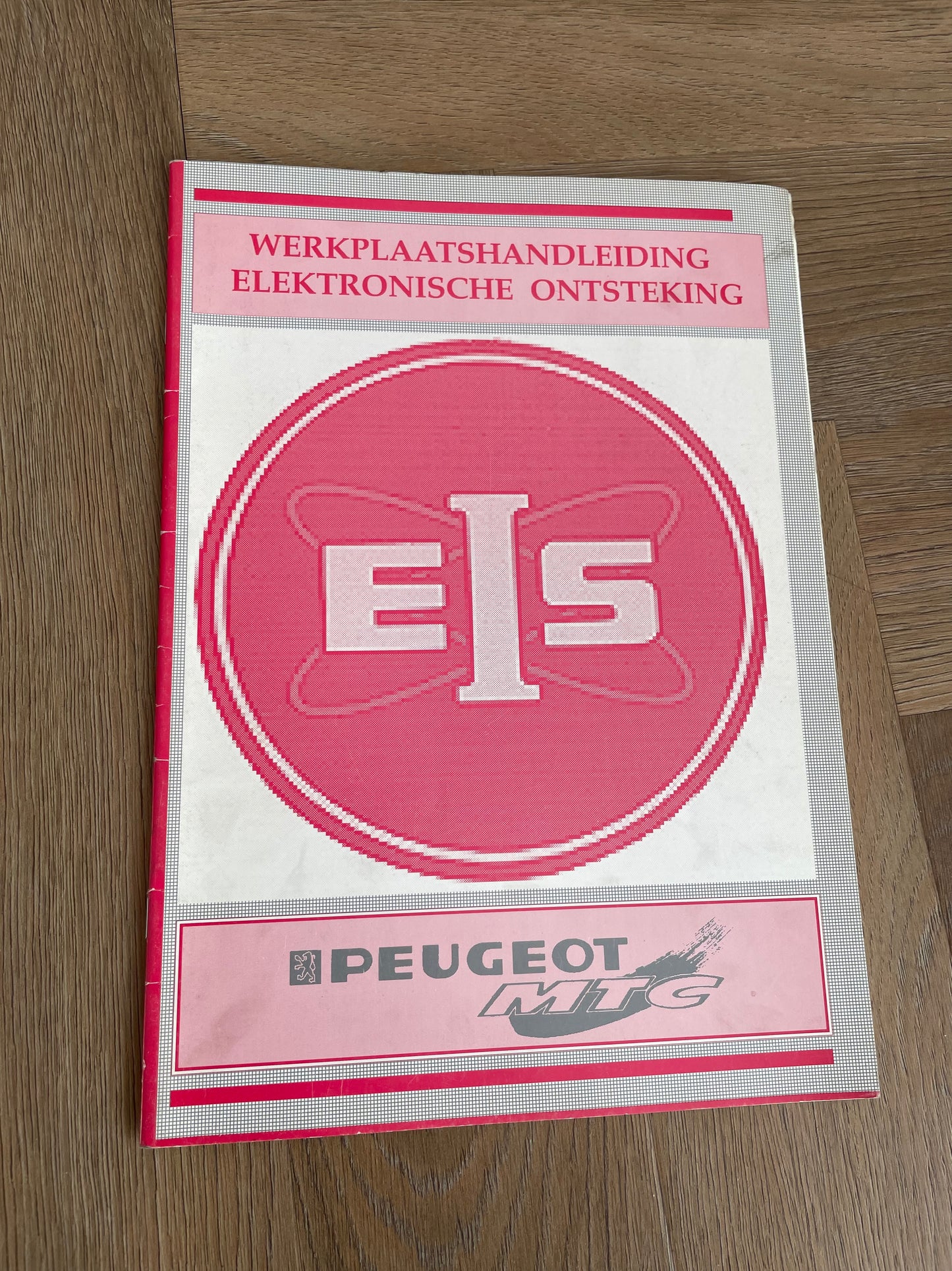 WERKPLAATSHANDBOEK PEUGEOT ONTSTEKING