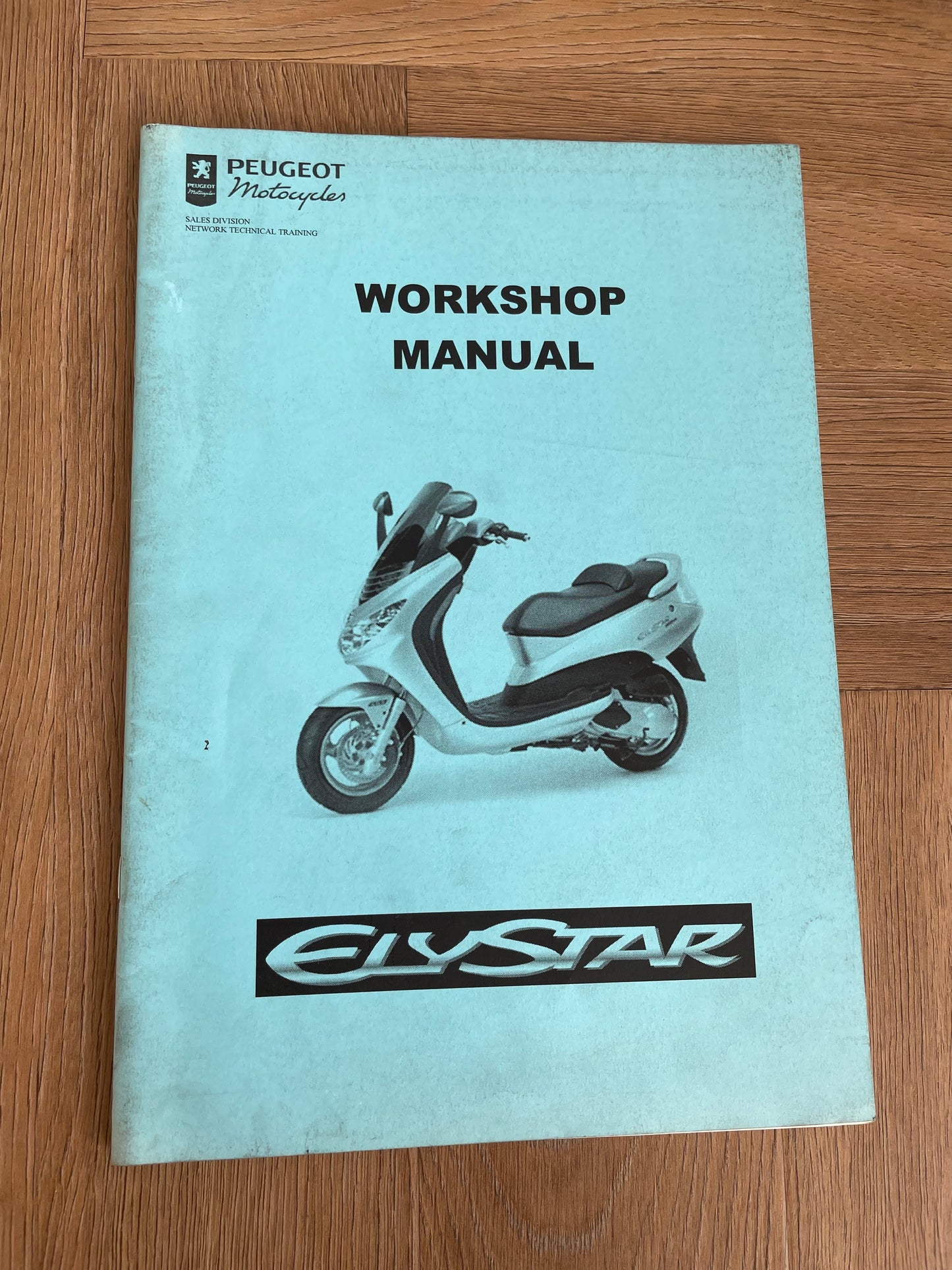 WERKPLAATSHANDBOEK PEUGEOT ELYSTAR