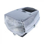 Koplamp Vierkant Maxi-Citta Chroom F-622 030955