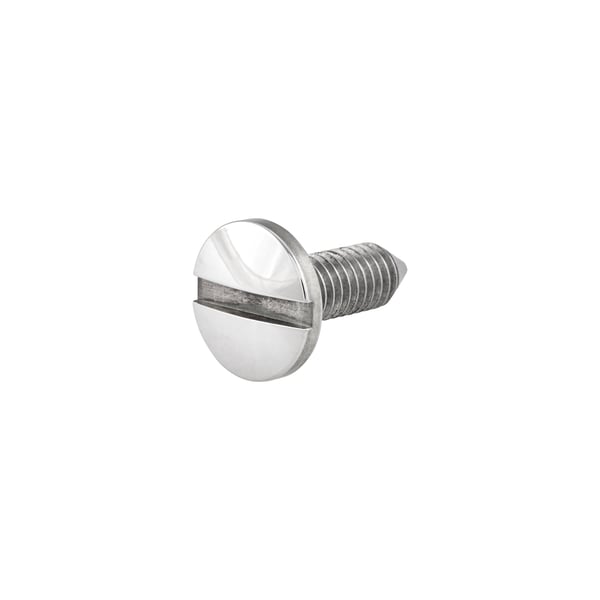 PIAGGIO VESPA CIAO Schroef M6x17 mm, platte kop, gleuf, treeplank 102986