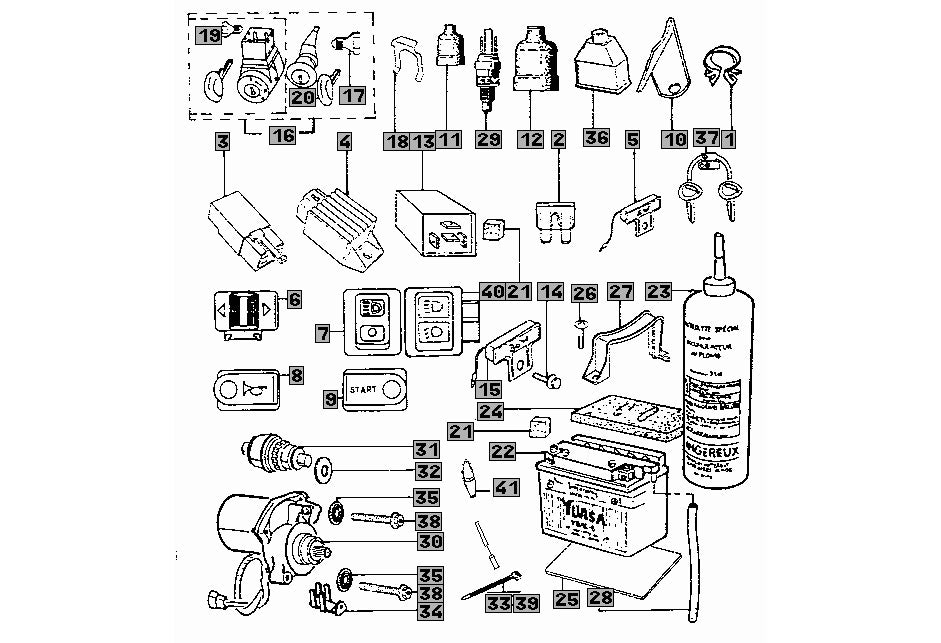 Peugeot Stop-Light Switch 734578