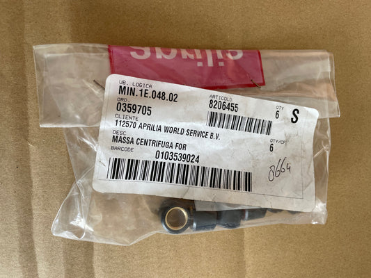 Aprilia OEM Variator Weight 15 x 12 mm 6.0 g AP8206455