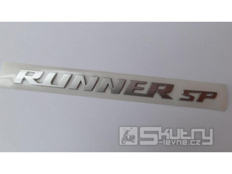 STICKER EMBLEEM GILERA RUNNER SP (zilver) 65442200B1