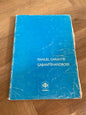 ORIGINAL OEM PIAGGIO GARANTIEHANDBOEK