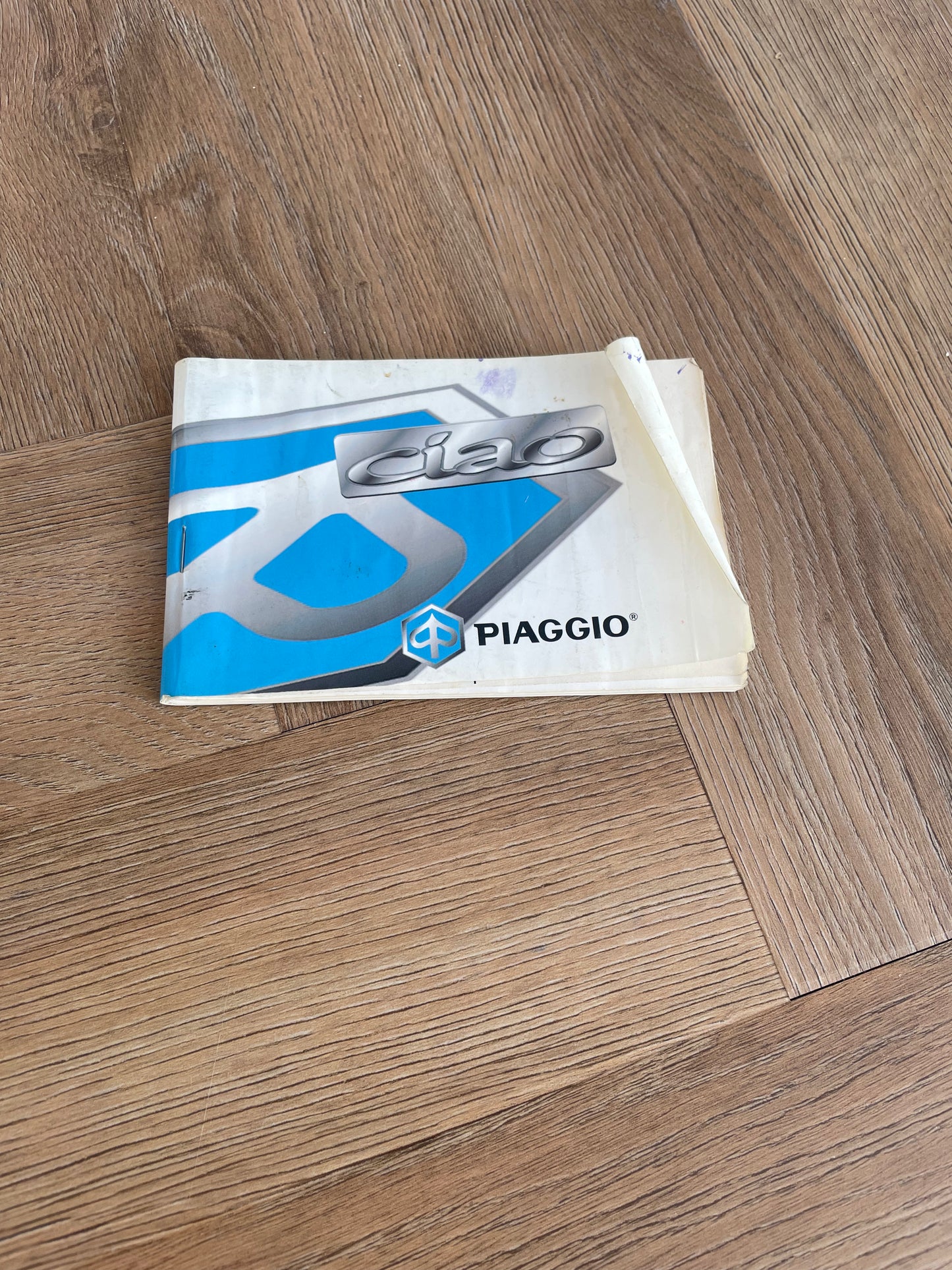 INSTRUCTIEBOEKJE OEM PIAGGIO VESPA CIAO