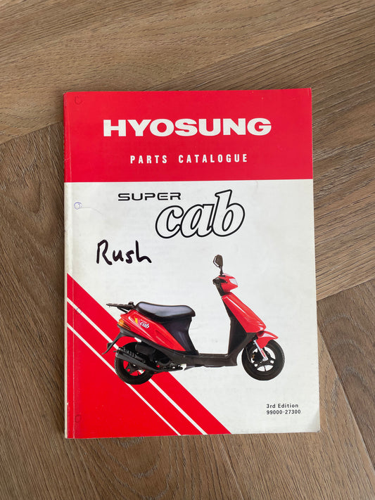 ONDERDELEN CATALOGUS HYOSUNG SUPER CAB