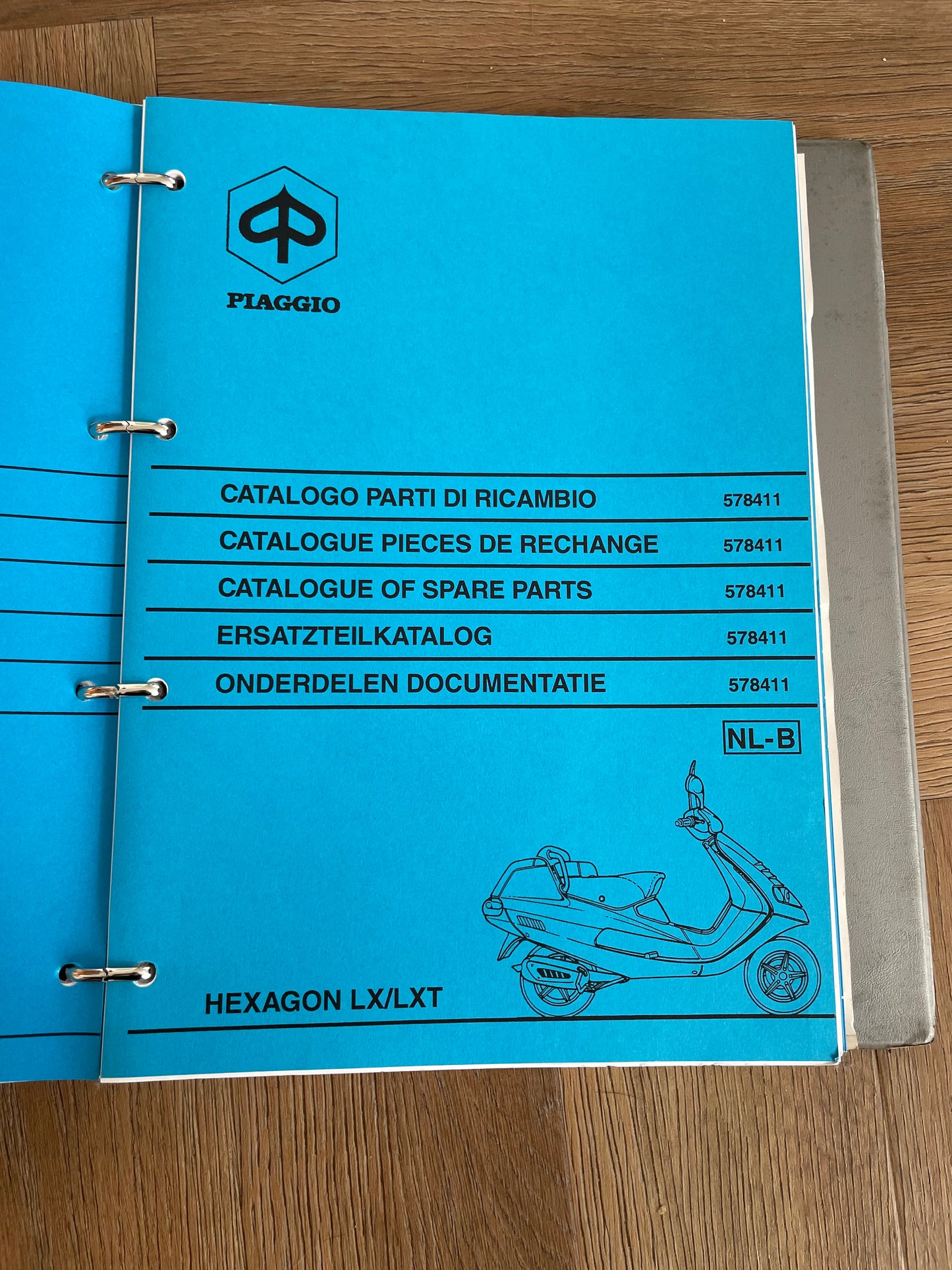 ONDERDELEN CATALOGUS PIAGGIO HEXAGON LX / LXT