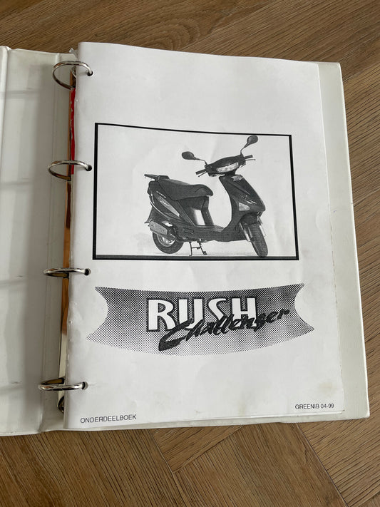 ONDERDELEN CATALOGUS HYOSUNG RUSH