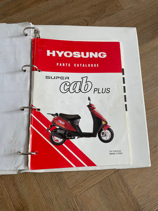 ONDERDELEN CATALOGUS HYOSUNG SUPER CAB PLUS