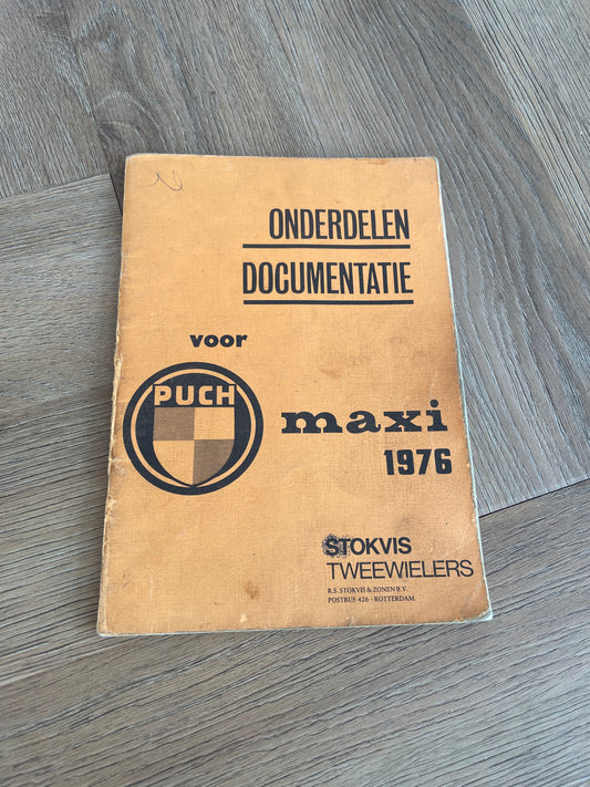 ONDERDELEN CATALOGUS PUCH MAXI 1976