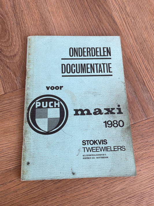 ONDERDELEN CATALOGUS PUCH MAXI 1980