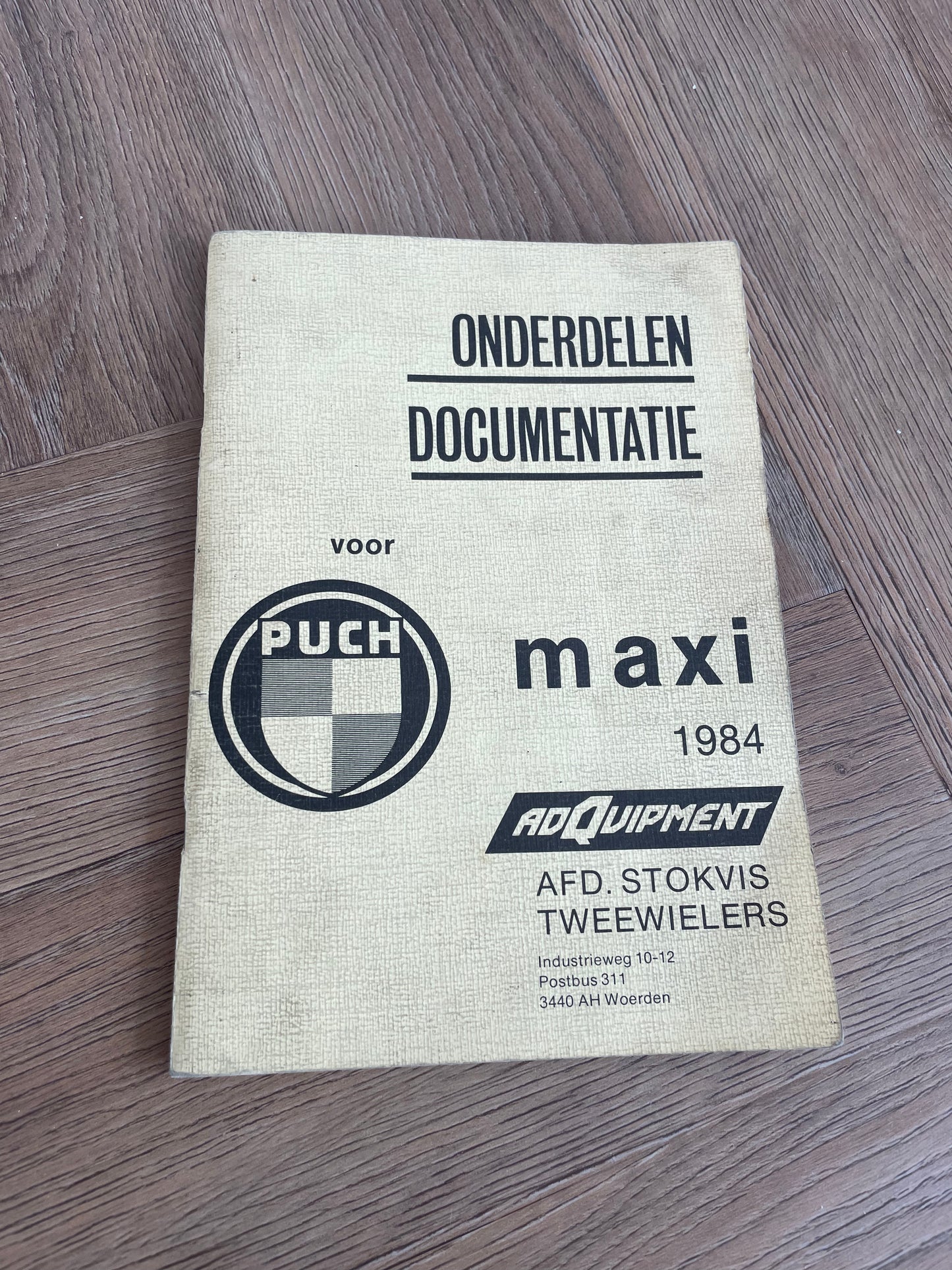 ONDERDELEN CATALOGUS PUCH MAXI 1984
