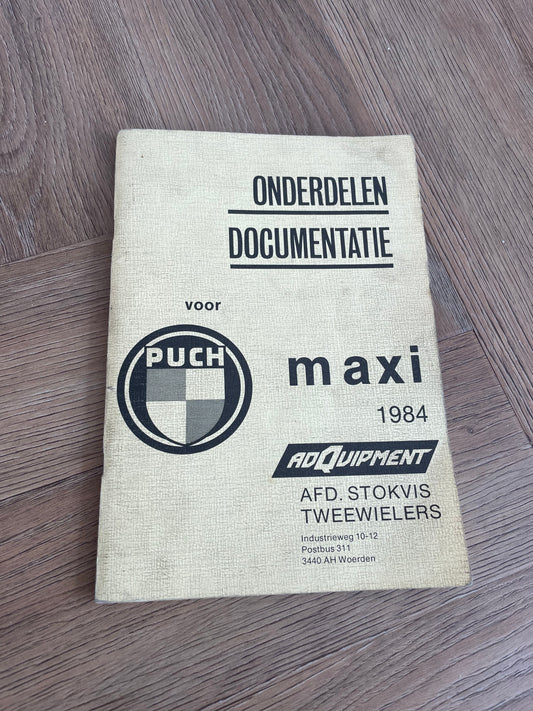 ONDERDELEN CATALOGUS PUCH MAXI 1984