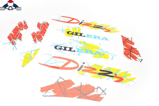TRANSFERSET GILERA CITTA DIZZY (rood) 81842