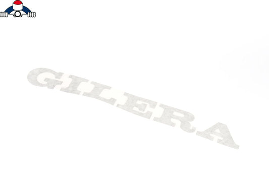 GILERA TANKSTICKER (WIT) 324383