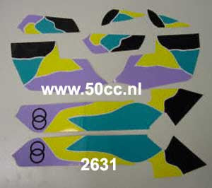 TRANSFERSET VESPA CITTA FUNNY PAARS 8-DLG 01102020