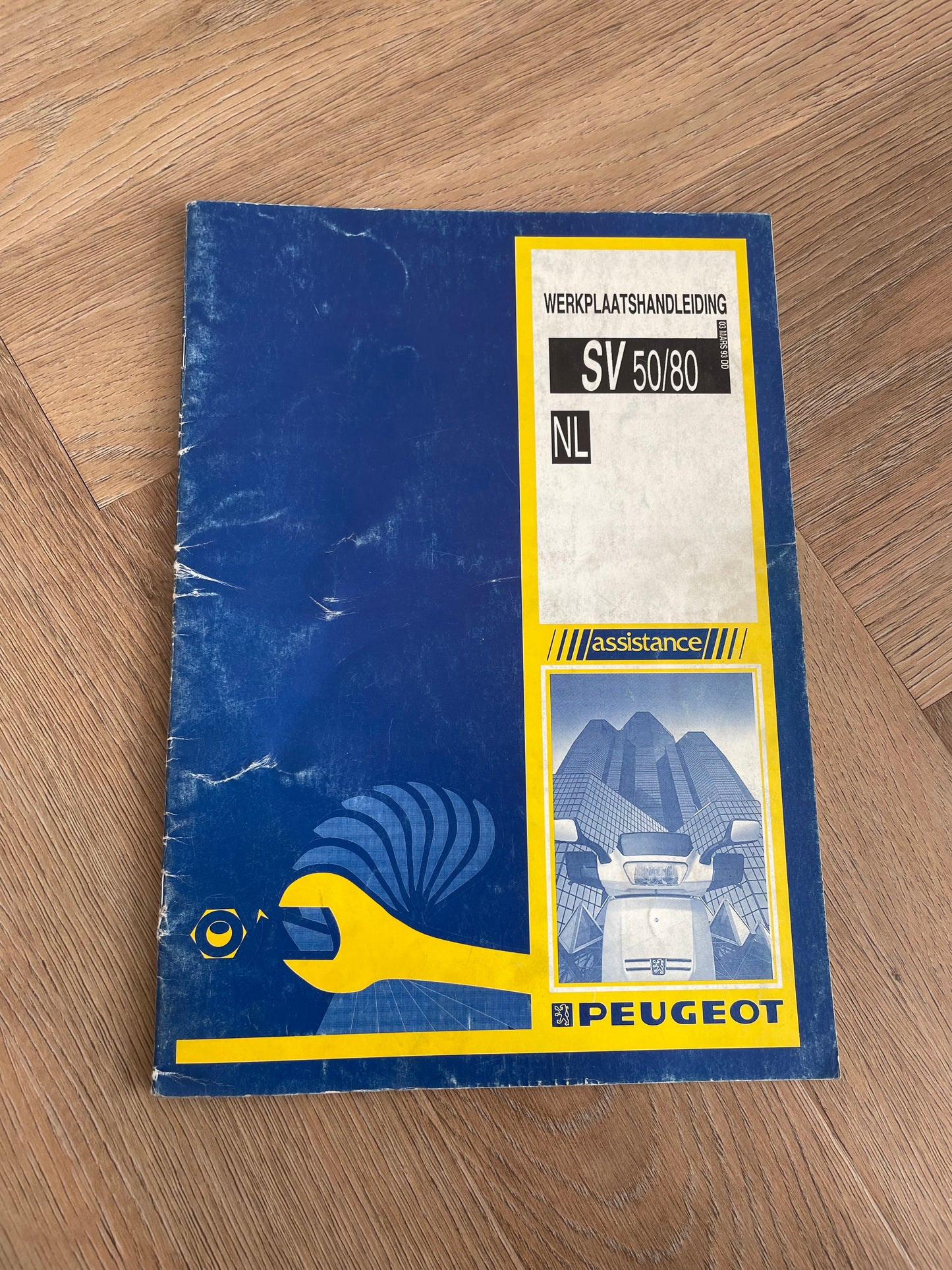 WERKPLAATSHANDBOEK PEUGEOT SV 50-80